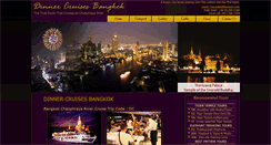 Desktop Screenshot of dinnercruisesbangkok.com